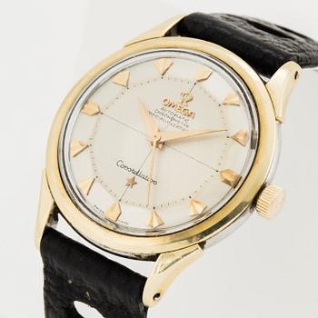 OMEGA, Constellation, Chronometre, "Pie-pan", wristwatch, 35 mm,