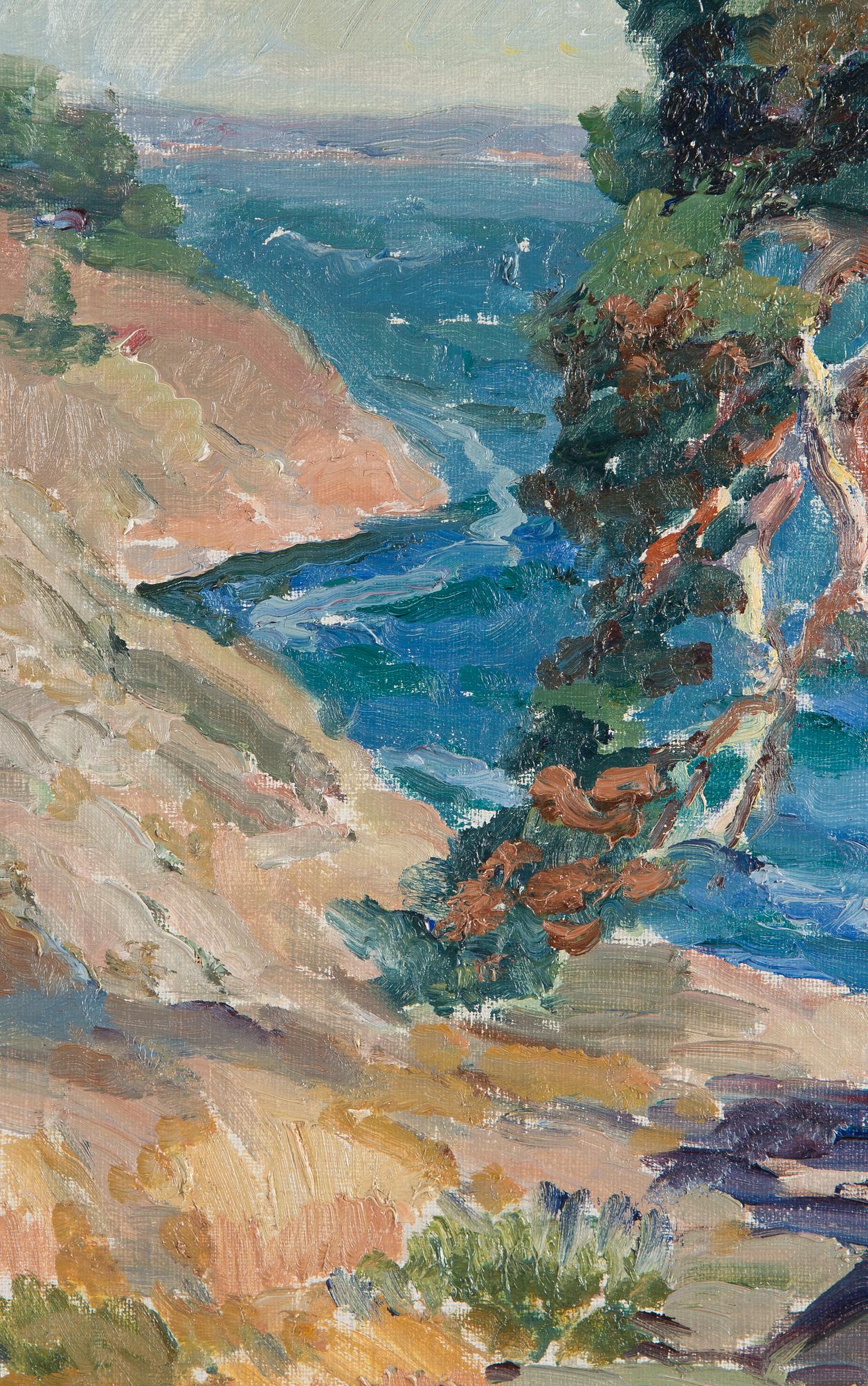 Santeri Salokivi, A Pine Tree on a Rocky Shore.