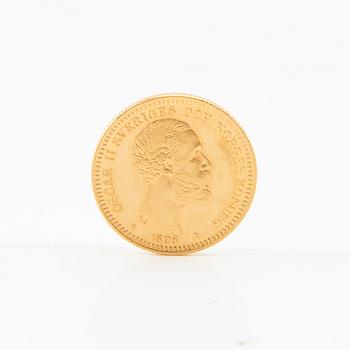 Guldmynt 20 Kroner Norge 1895 Oscar II.