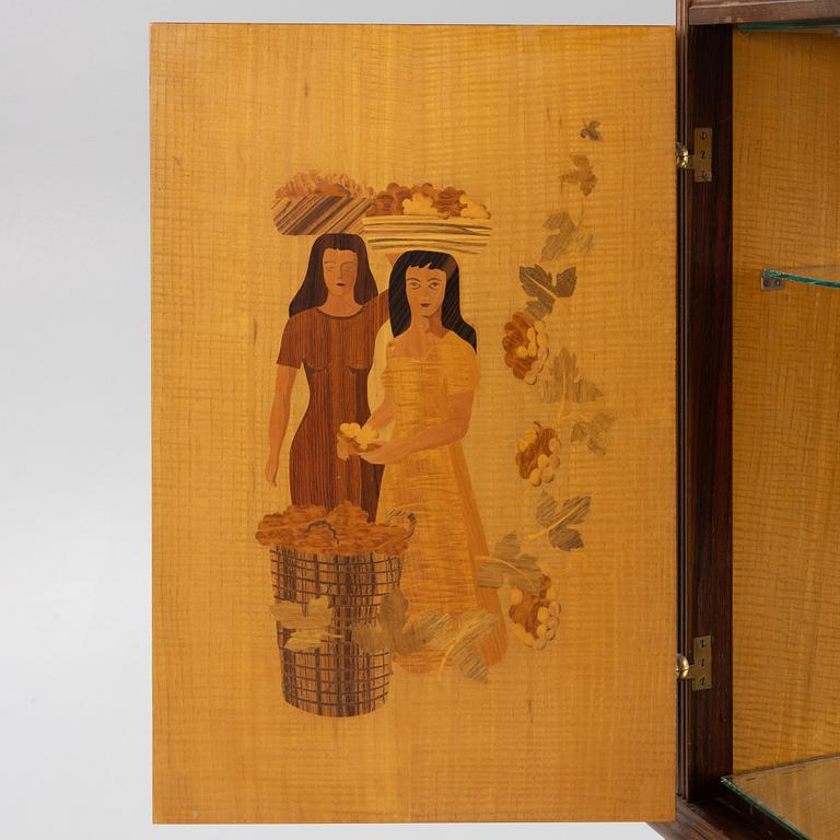 A drinks cabinet, mid 20th century.