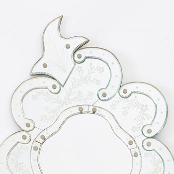 Spegel, venetiansk typ, Italien, 1900-talets mitt.