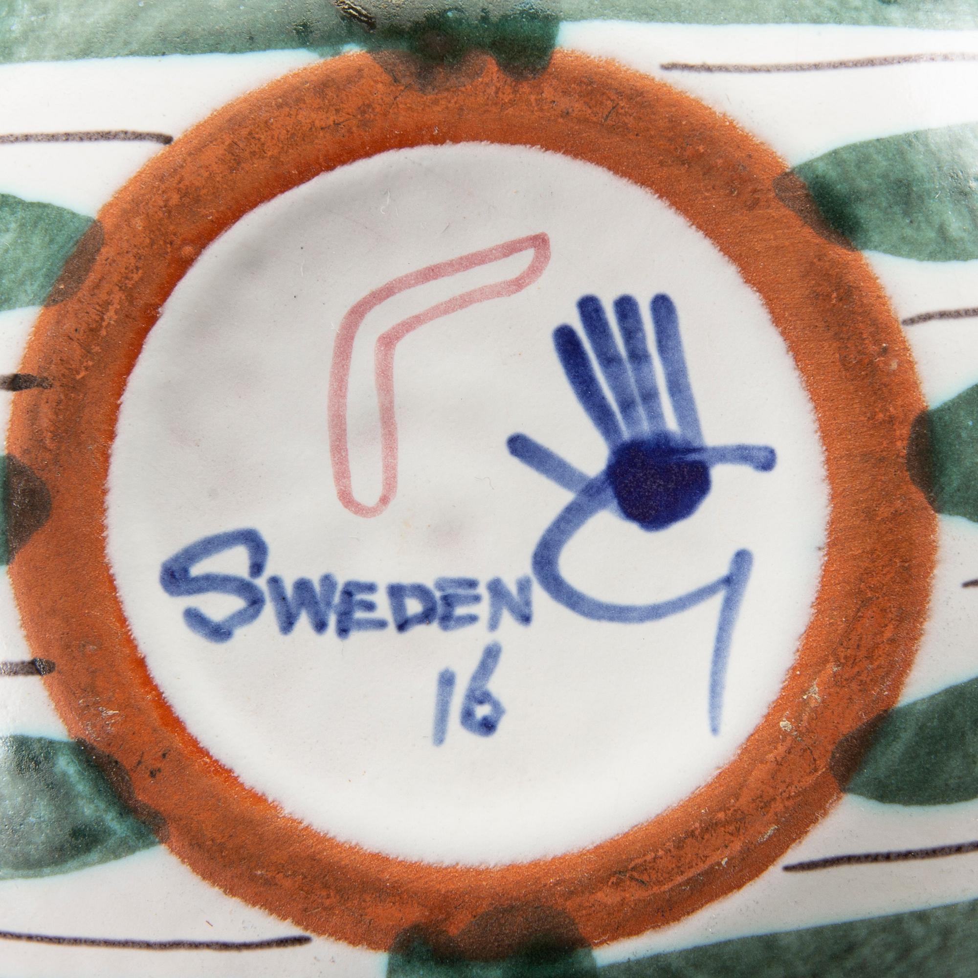 STIG LINDBERG, SKÅL, fajans, Gustavsberg.