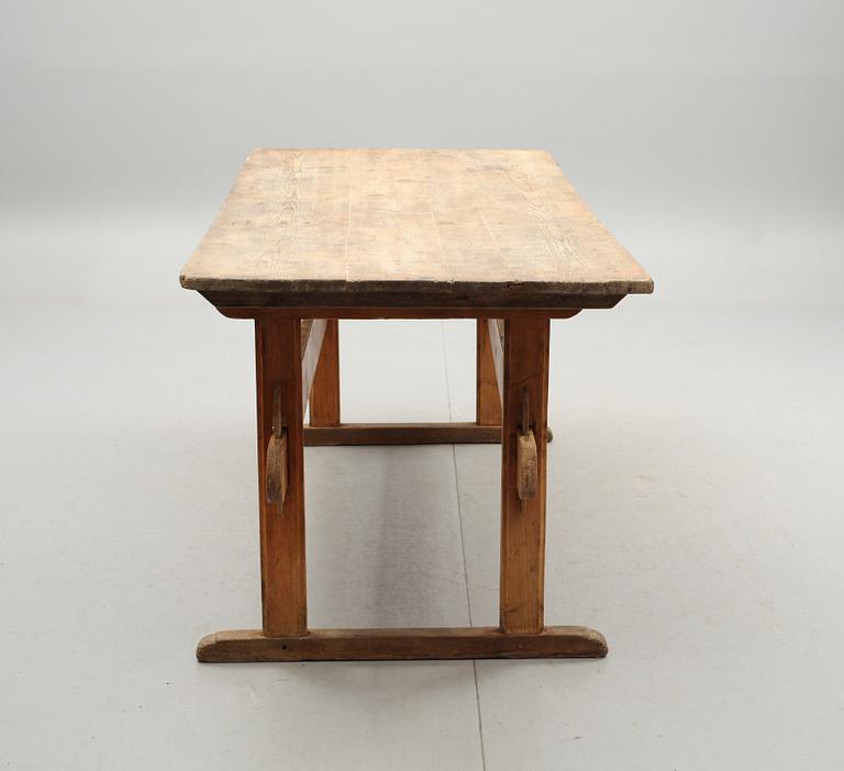 LÅNGBORD, allmoge, 1800-tal.