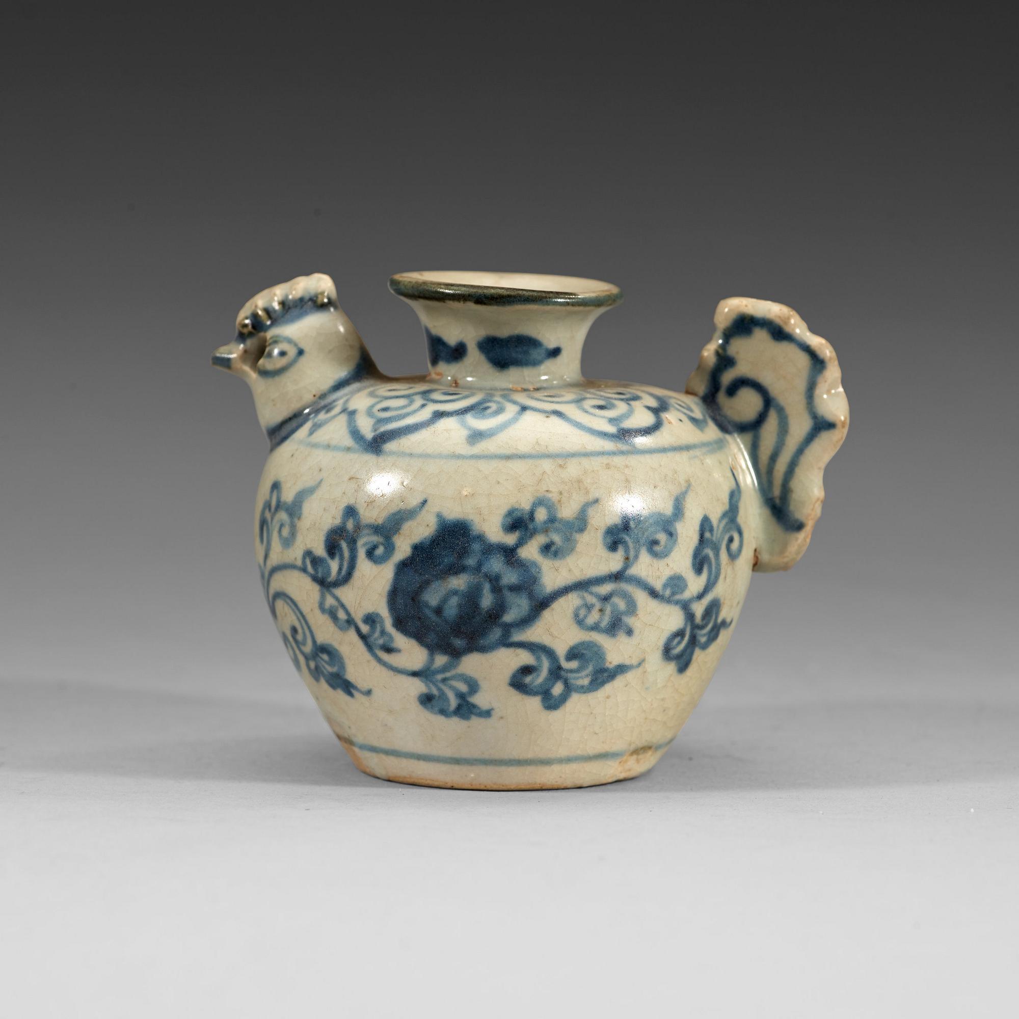 CHICKENPOT, porslin. Mingdynastin (1368-1644).