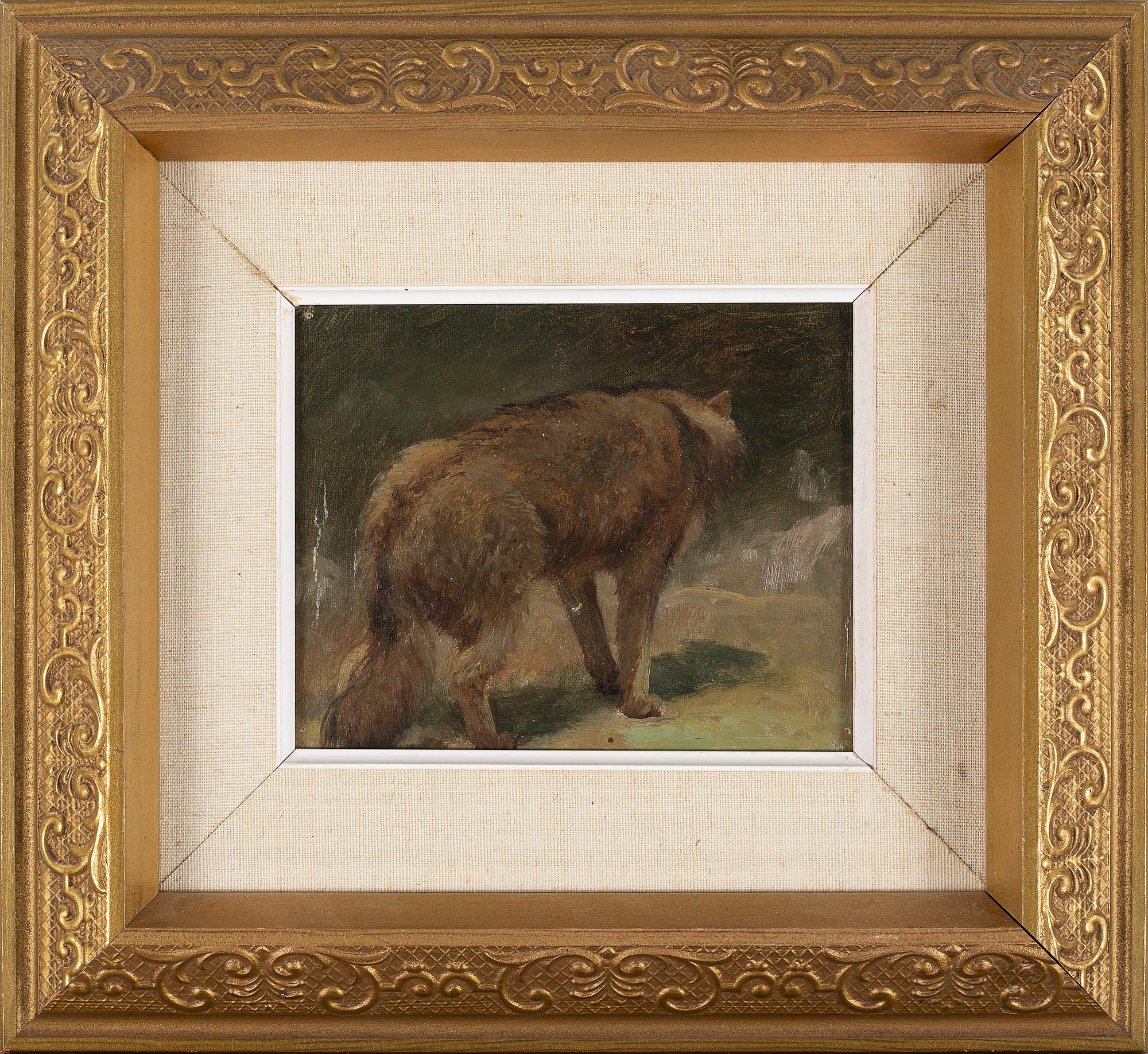 BERNDT LINDHOLM, oil on canvas, not signed.