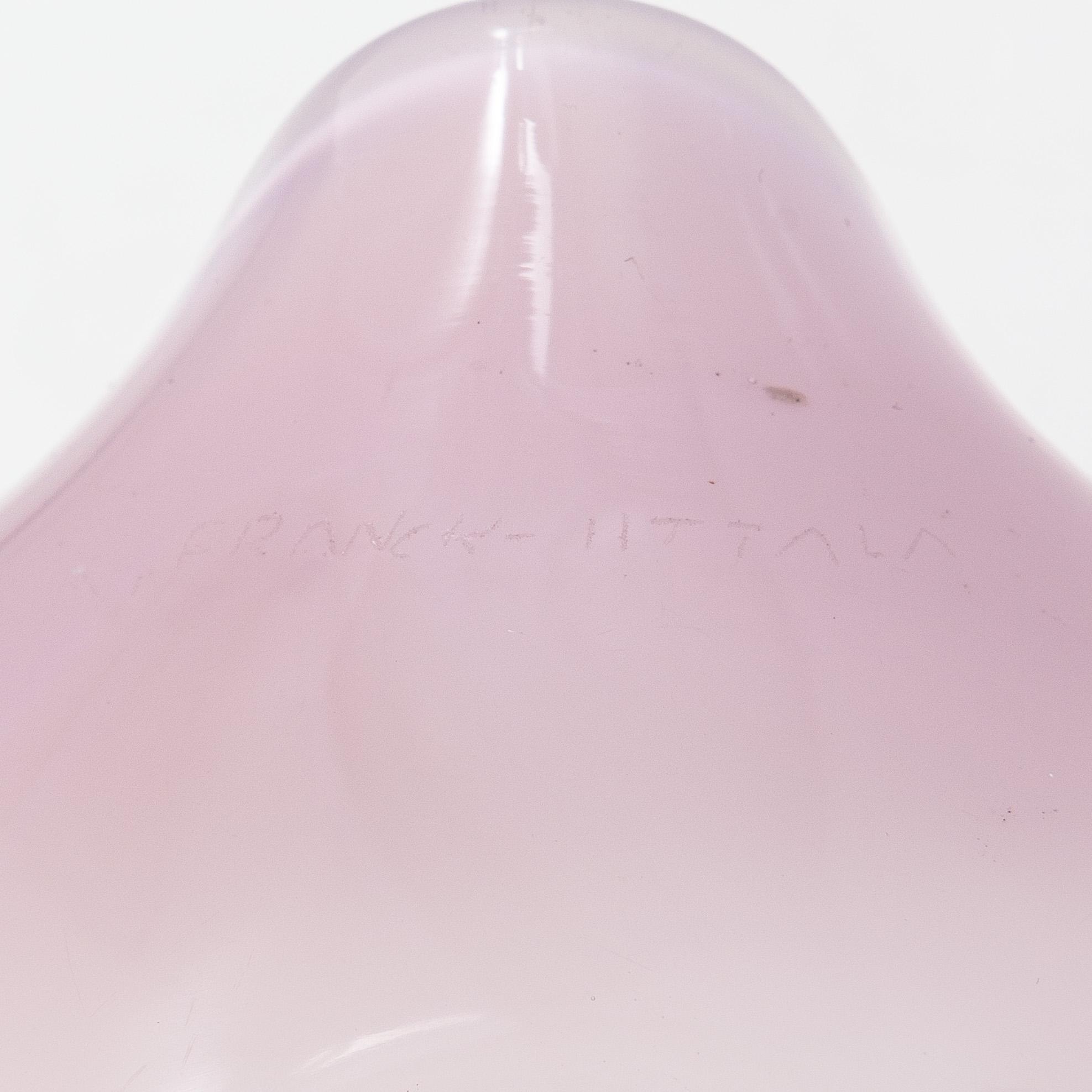 Kaj Franck, a set of five art glass bowls, model 3318, 'Näkinkenkä', signed K. Franck, Iittala.
