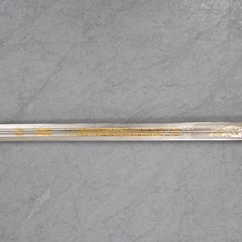 A Swedish infantry officer's sword 1899 pattern.