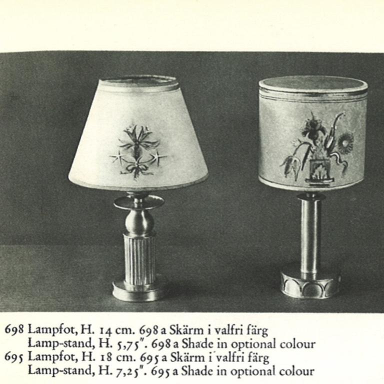 Firma Svenskt Tenn, bordslampa, modell "695", Stockholm 1928.