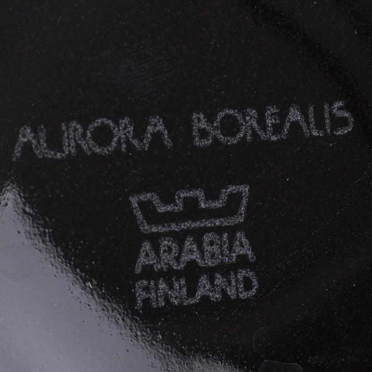 SERVIS, 65 delar, porslin, "Aurora borealis", Markku Metsämäki, Arabia.