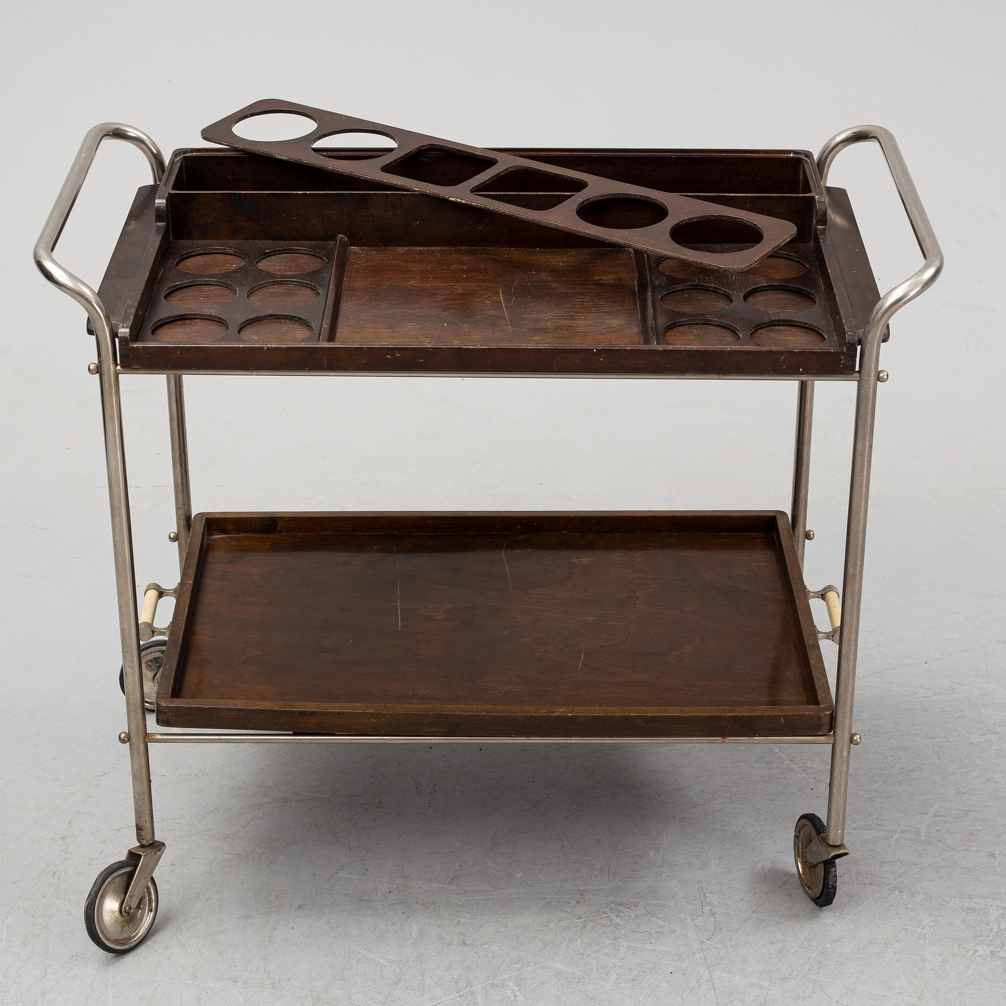 Serveringsvagn, 1900-talets första hälft.