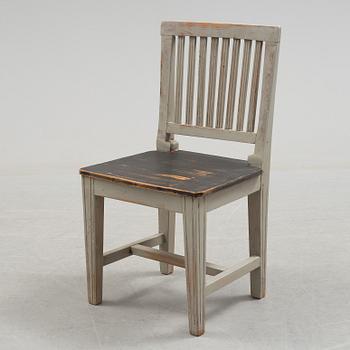 a gustavian style childrens chair.