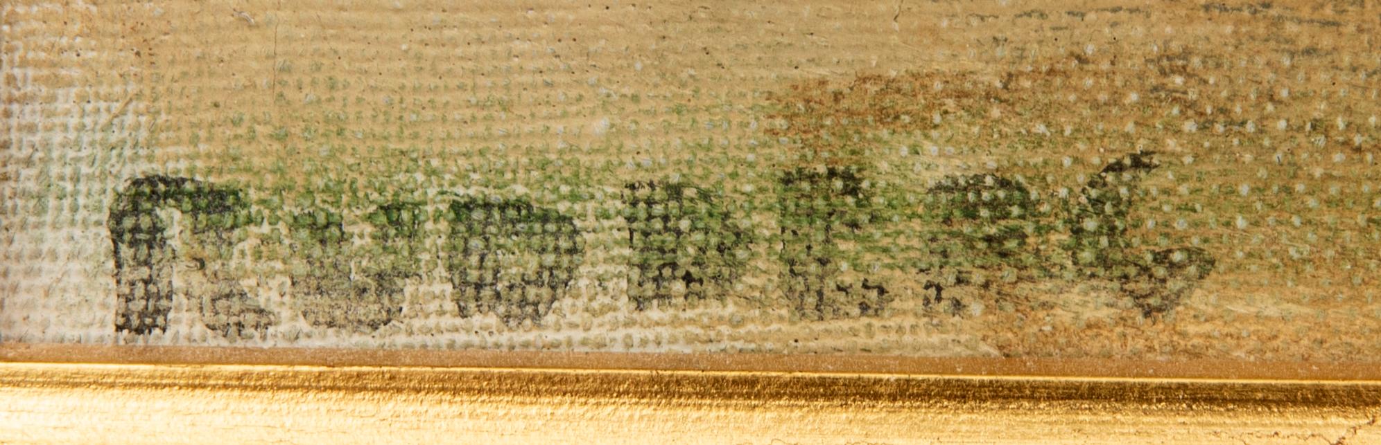 Gustav Rudberg, oil on canvas, signed.