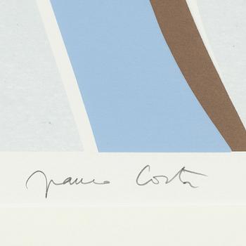 Franco Costa, silkscreen in colours, signed 165/250.