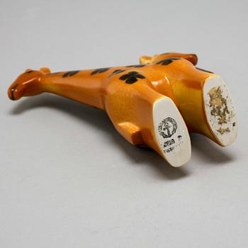 LISA LARSON, three stoneware figurines for Gustavsberg, second half of the 20th century.