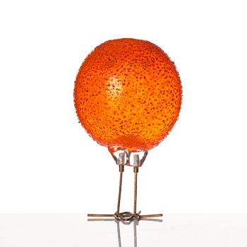 Alessandro Pianon, "Pulcino", skulptur, glas, Vistosi, Murano, Italien 1960-tal.