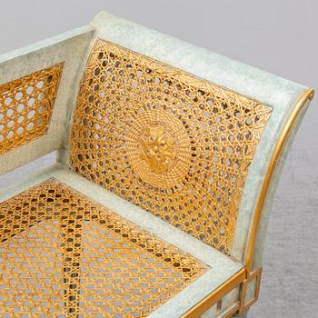 A 20th century Louis XVI-style bench.