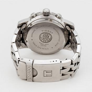 TISSOT, chronograph, wristwatch, 40 mm.
