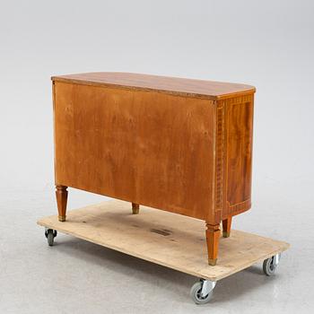 A mahogany veneered dresser, mid 20th Century.