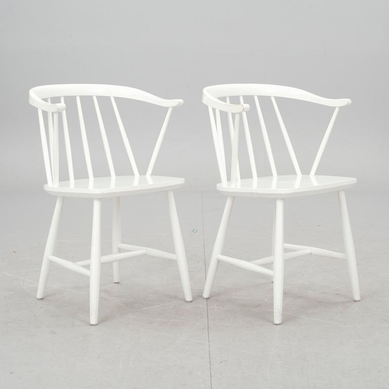 STOLAR, ett par, Nesto, Nässjö stolfabrik, 1900-talets andra hälft.