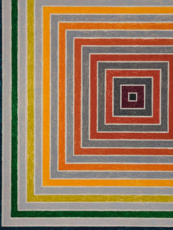 Frank Stella, "Double Gray Scramble".