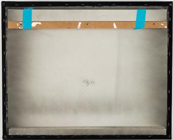 LUDVIG LÖFGREN, "Eagle", skulptur, glas och vitmetall, signerad och numrerad 8/43.