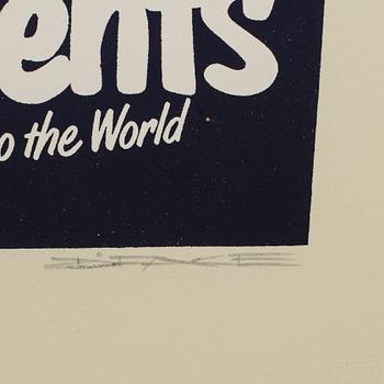 D*FACE, aka DEAN STOCKTON, serigraphe, signed and numbered 26/150.