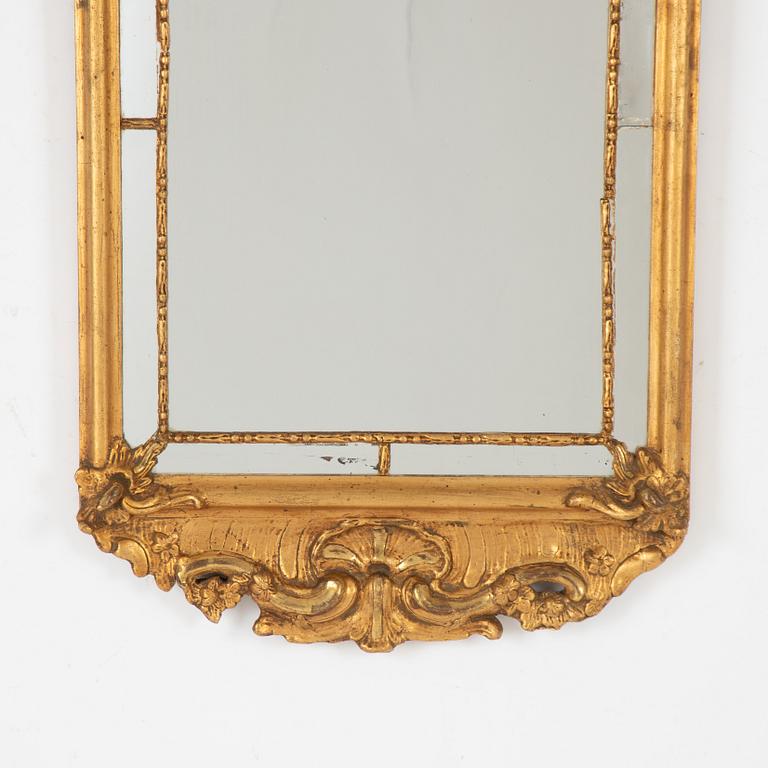 A Rococo style mirror, Folke Malmberg, first half of the 20th Century.