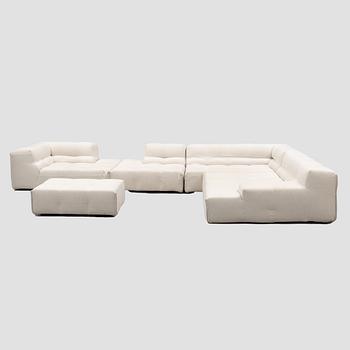 Patricia Urquiola, a five-piece 'Tufty Too' modular sofa, B6B Italia.