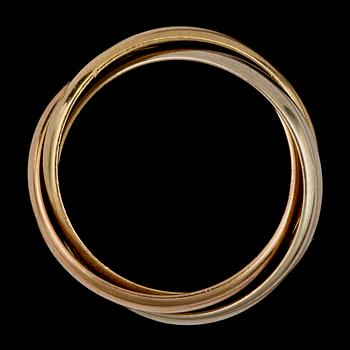 A Cartier Trinity ring.