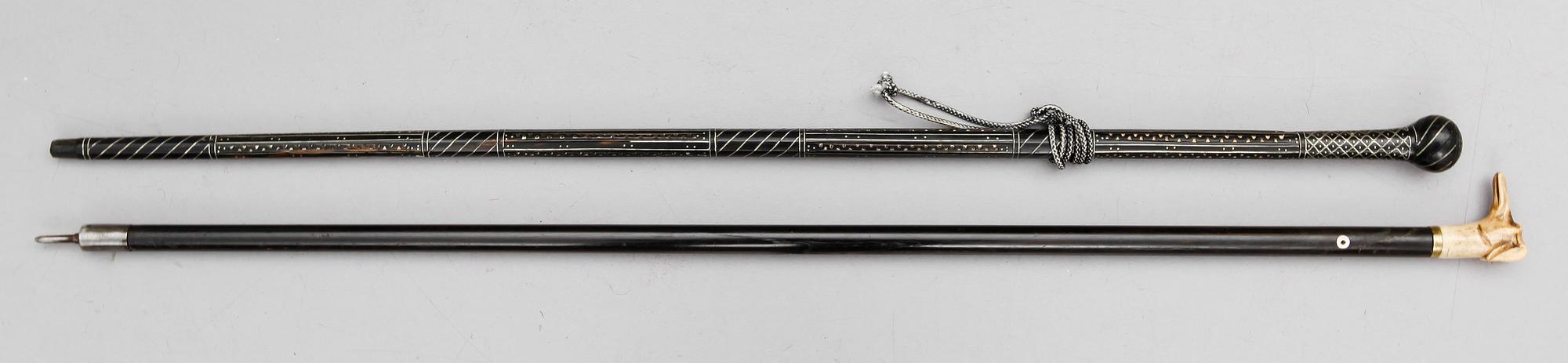 KÄPP OCH KRYCKA, 1800-talets andra hälft.