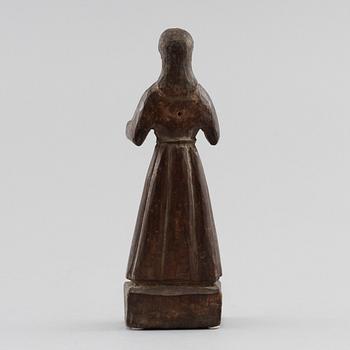 FIGURIN, trä, 1800-tal.