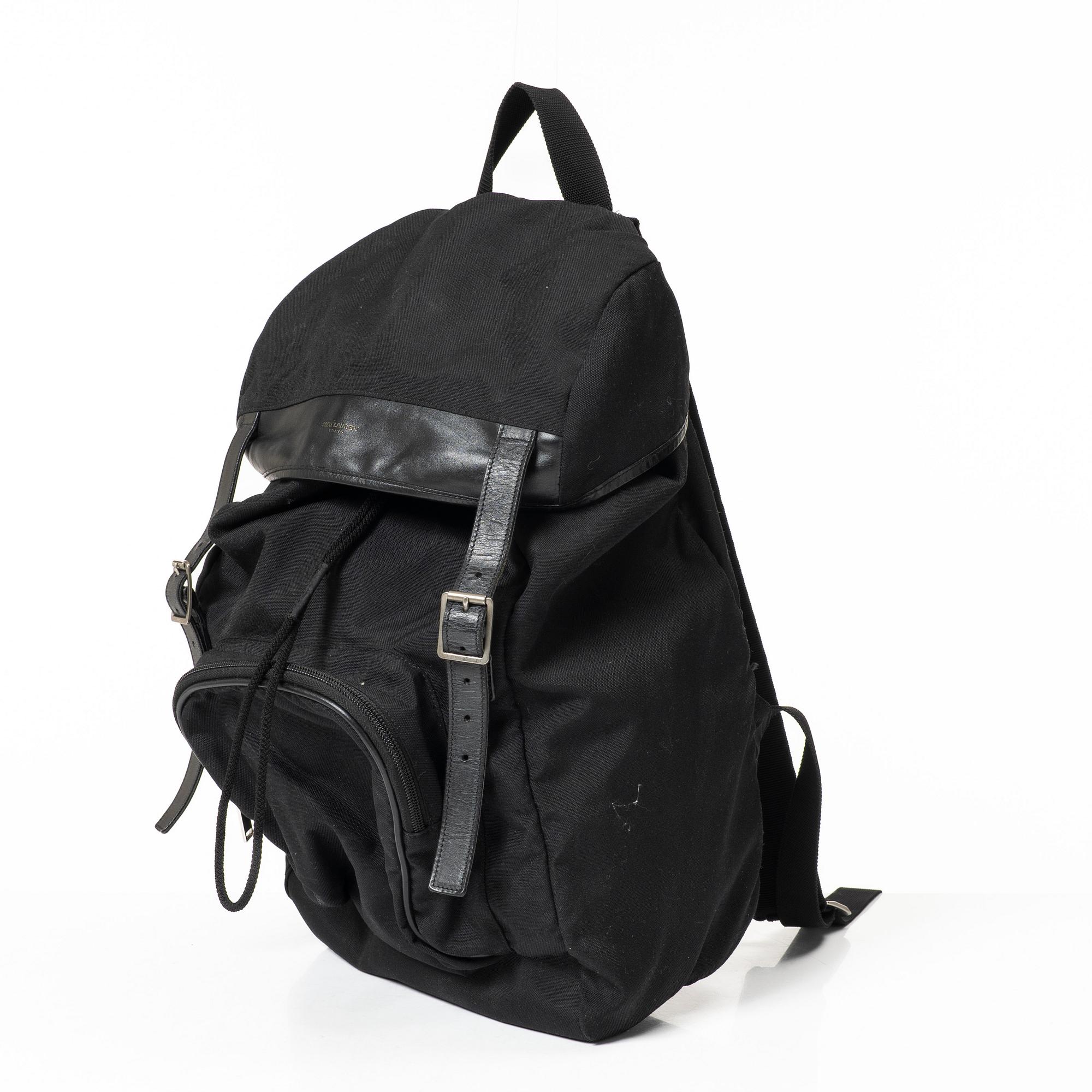 Yves Saint Laurent, Yves Saint-Laurent, backpack.