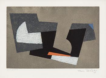 HANS RICHTER, etching, signed and numbered XXII/XXXIV.