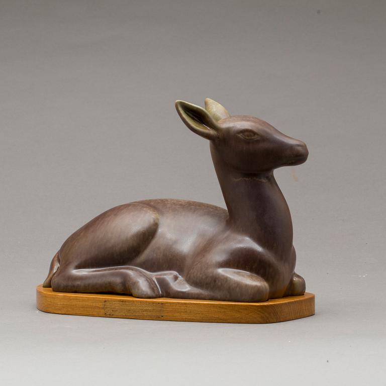 FIGURIN, stengods, Gunnar Nylund, Rörstrand.