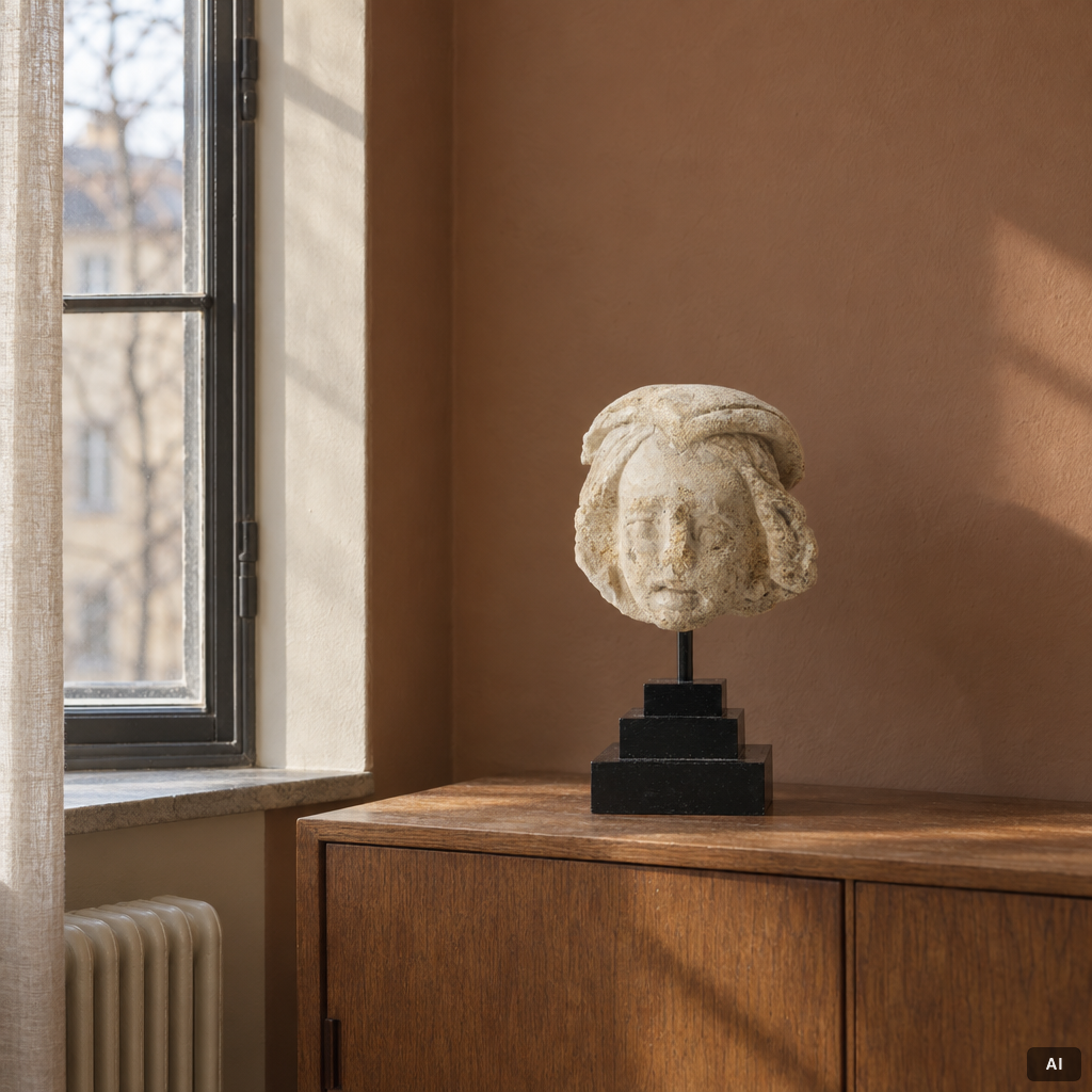 Sculpture/part of a façade. Grand Tour souvenir, probably 18th century.