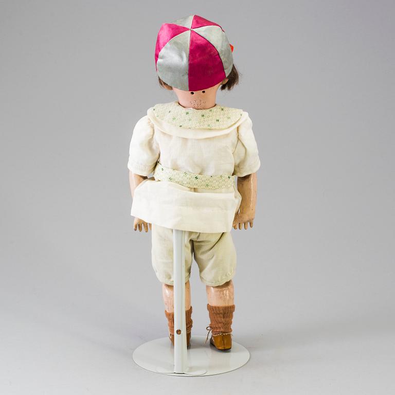 A bisque headed doll 236 by S.F.B.J Paris, Frankce, 1910s.