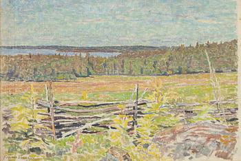 Frans Timén, "View towards Skagern" (On a June day).