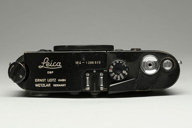 KAMERA, Leica M4, Nr 1286610. Wetzlar, Tyskland, 1971.