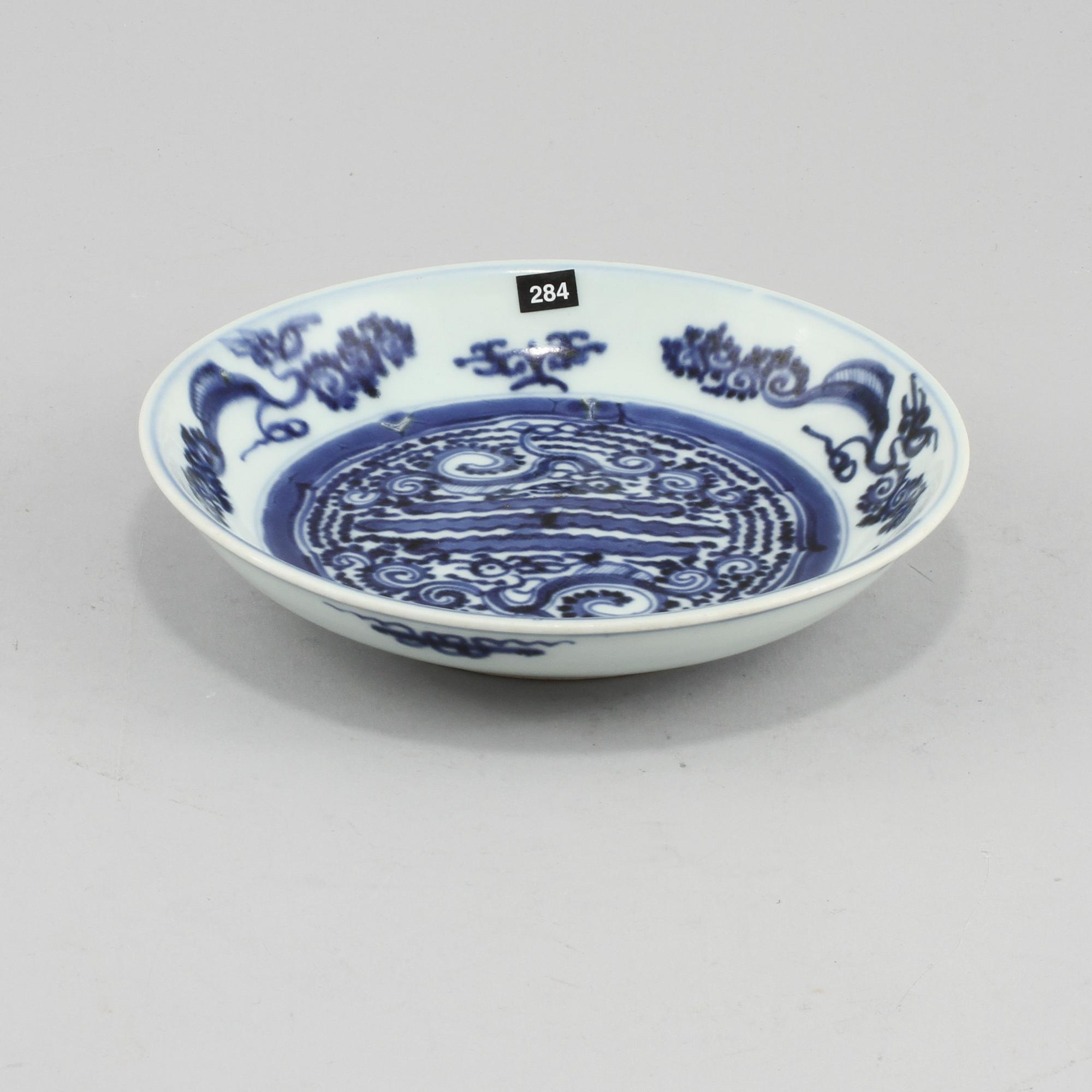 SKÅLFAT, porslin, Kina, 1700-tal.