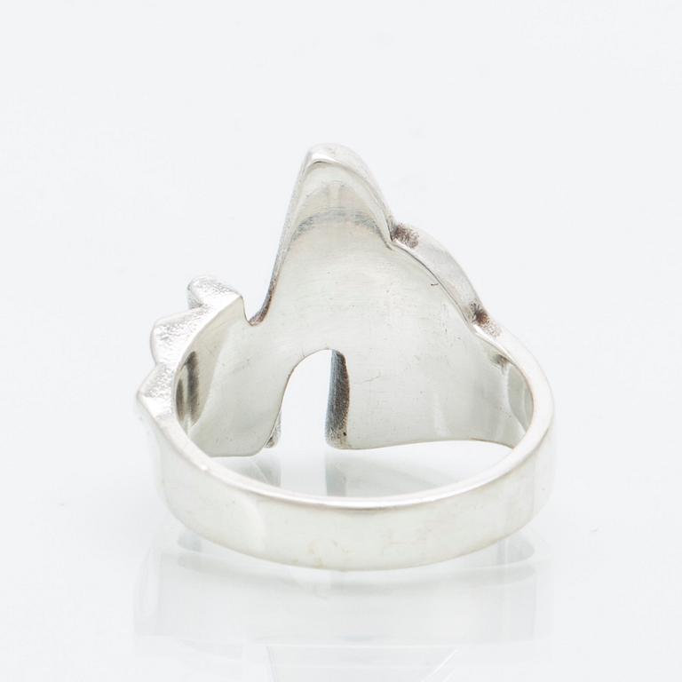 Lapponia collier och ring sterling silver, Finland.