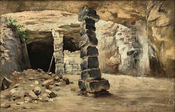 August Hagborg, Ruin.