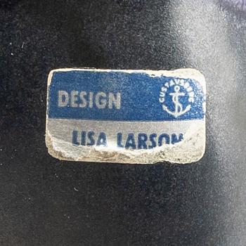 Lisa Larson, figuriner, 2 st, stengods, Gustavsberg.