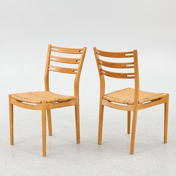 Sørens Flenstedt, stolar 6 st, Sibast, Danmark, 1960-tal.