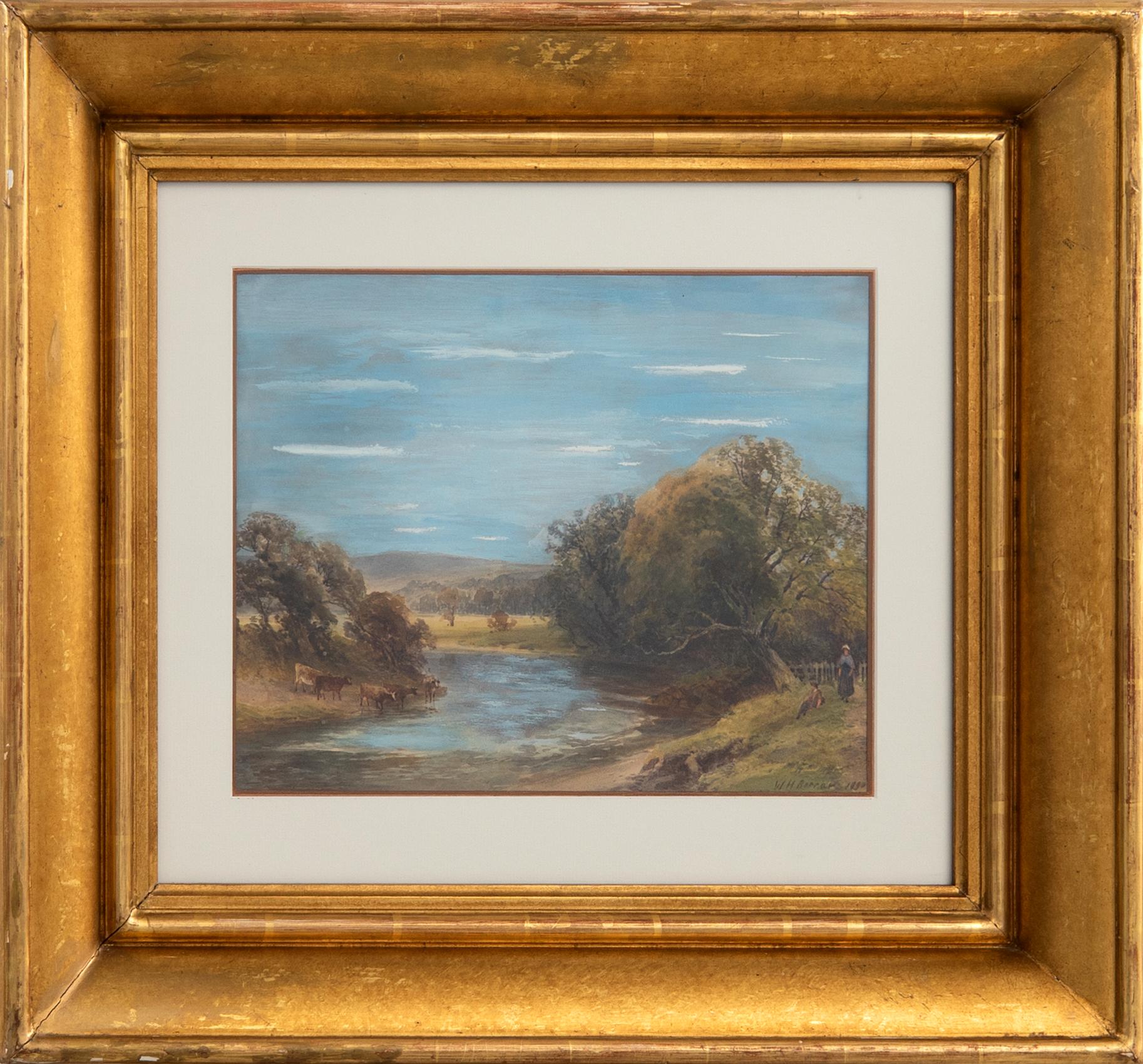 Wilhelm Henry Borrow, "On the wharf".