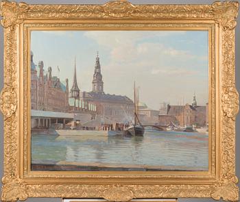 CHRISTIAN FREDERICK BECK, oil on canvas, signed and dated 1944.