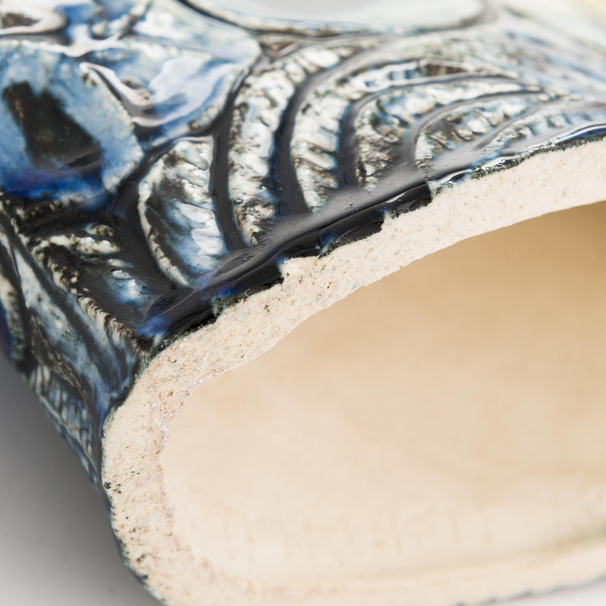 Birger Kaipiainen, a stoneware sculpture signed Kaipiainen Arabia.