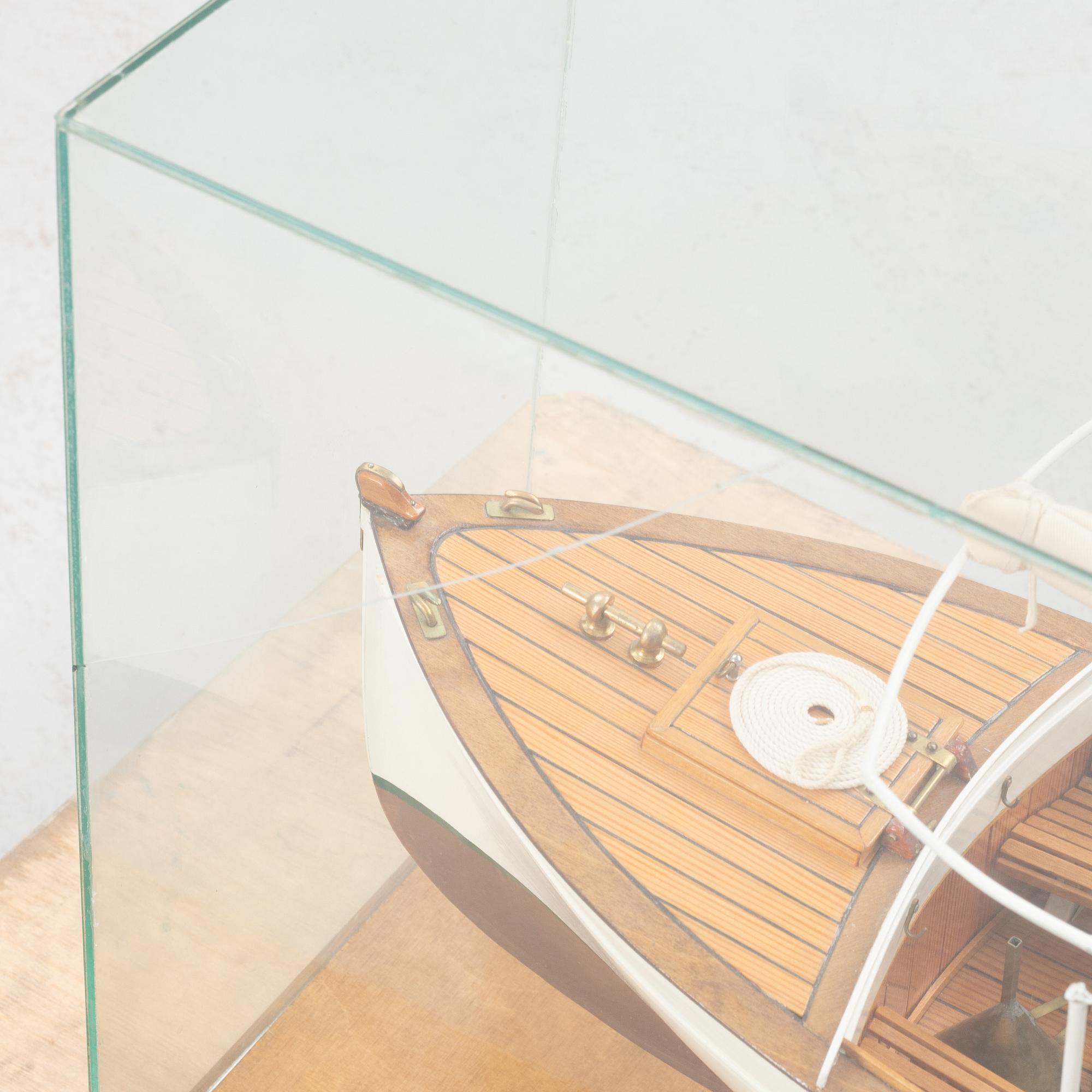 Ingvar Lyckhammar, boat model, 1985.