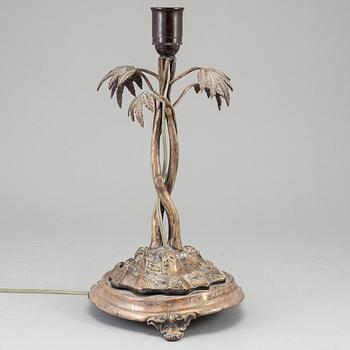 BORDSLAMPA, nysilver, CF Carlman, 1897.
