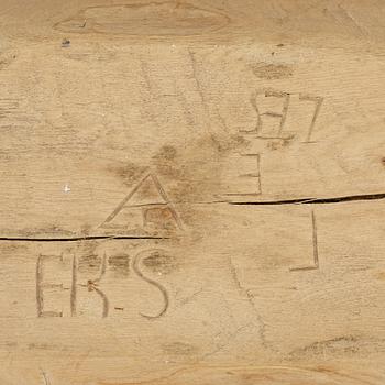 Three bread troughs, 19th century.