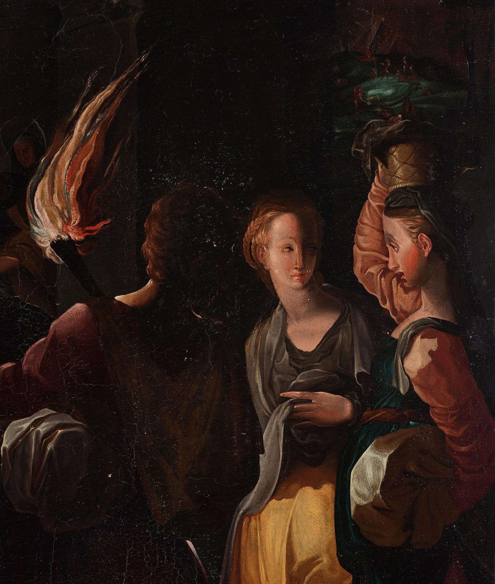 Italian school 16th/17th Century. Nativita.